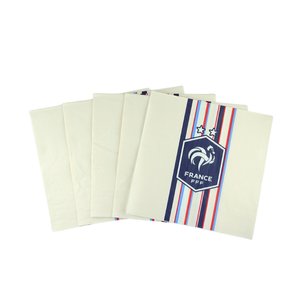 Serviettes en papier vintage France - 33 x 33 cm - 2 plis - Paquet de 20, vue 1
