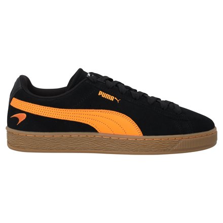 McLaren Puma ML Suede OG Trainers - Black & Papaya