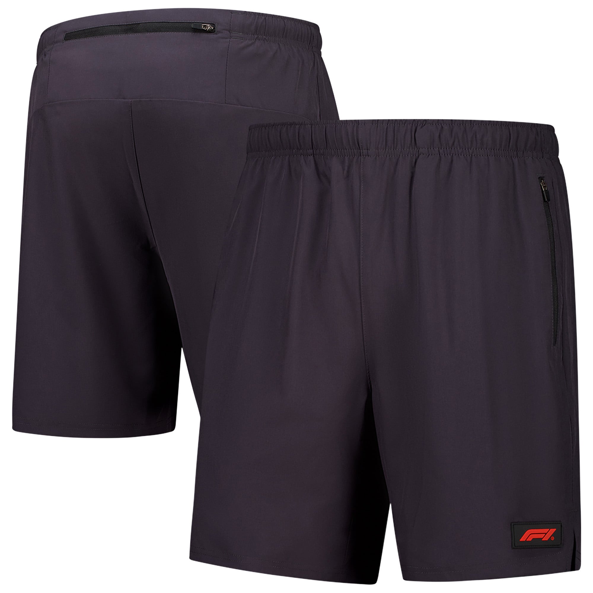 Formel-1-Sport-Tech-Shorts – Schwarz