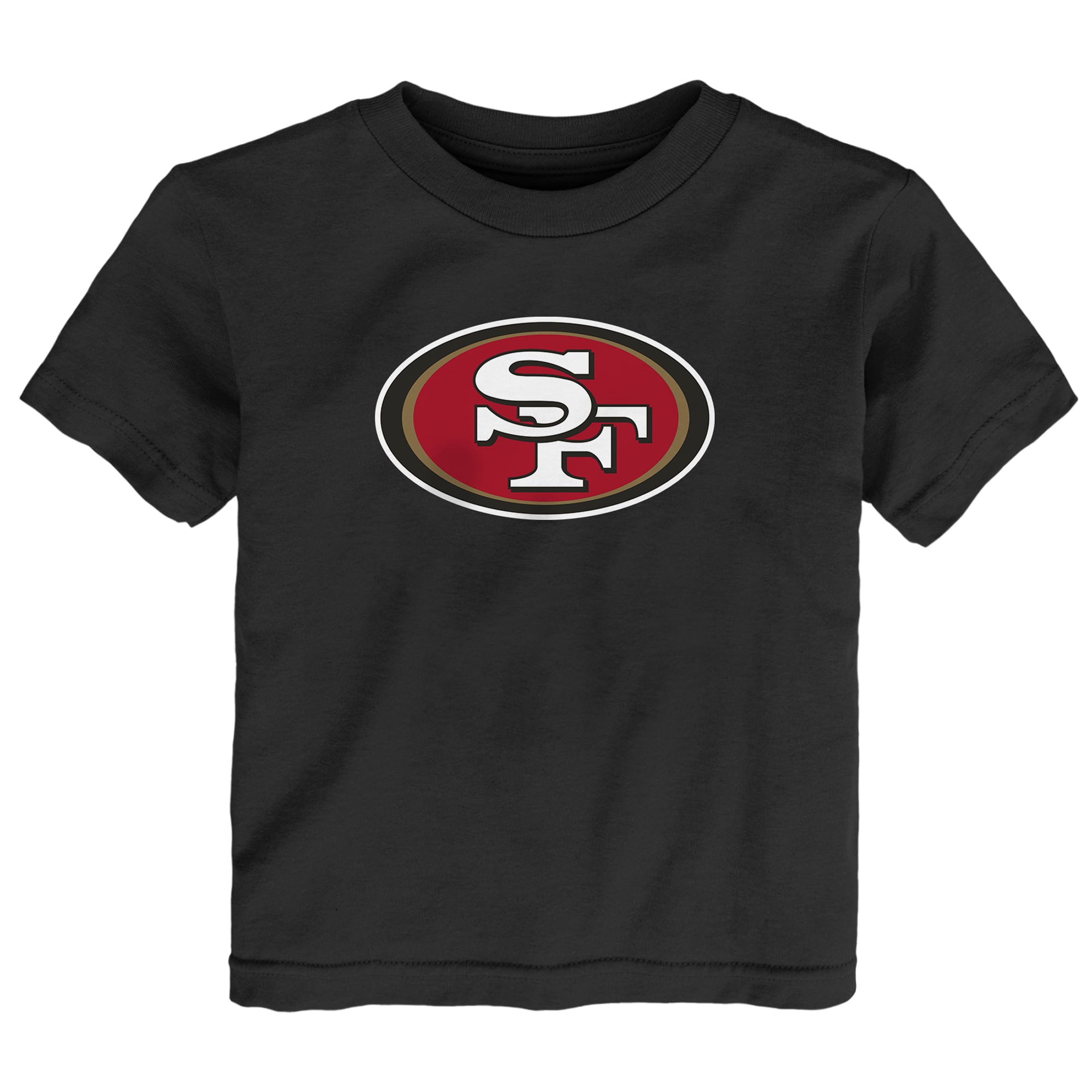 Infant Outerstuff Black San Francisco 49ers Primary Logo T-Shirt