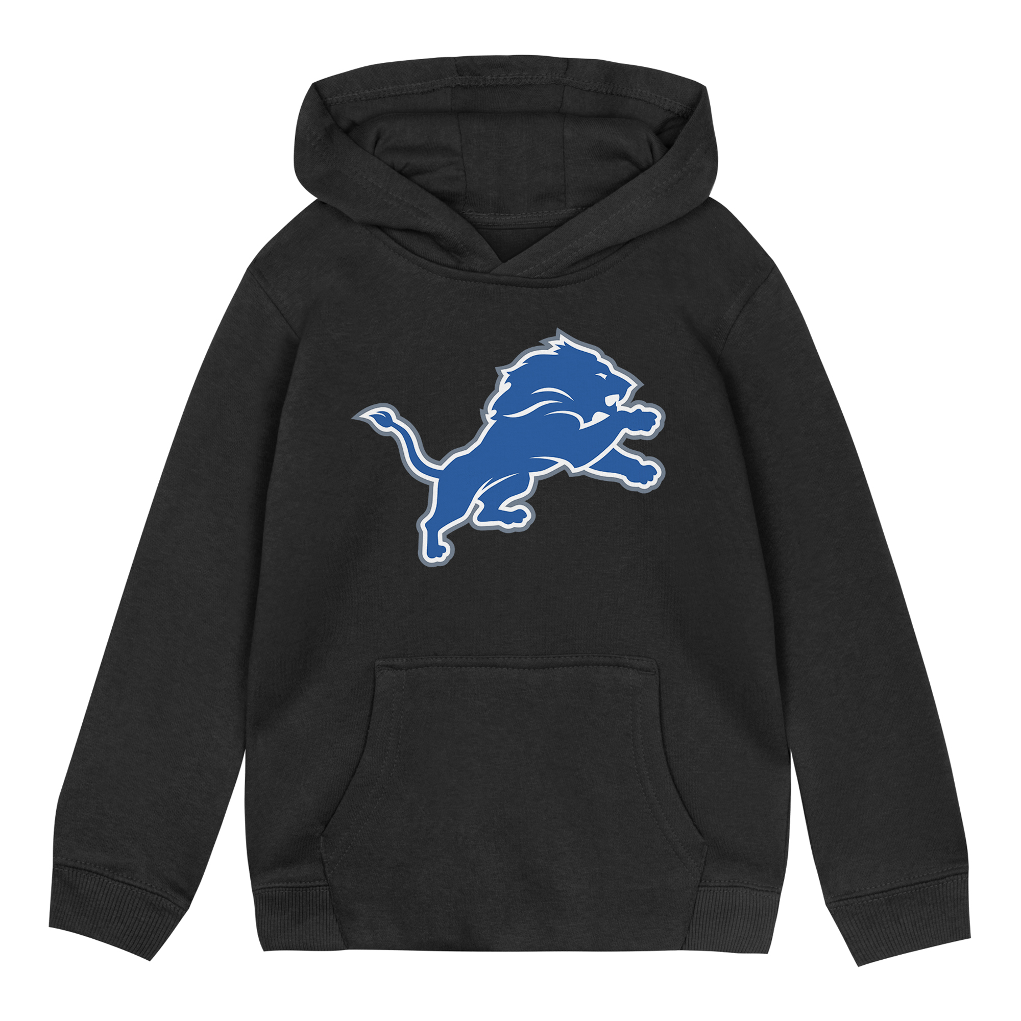 Toddler Outerstuff  Black Detroit Lions Primary Logo Fleece Hoodie