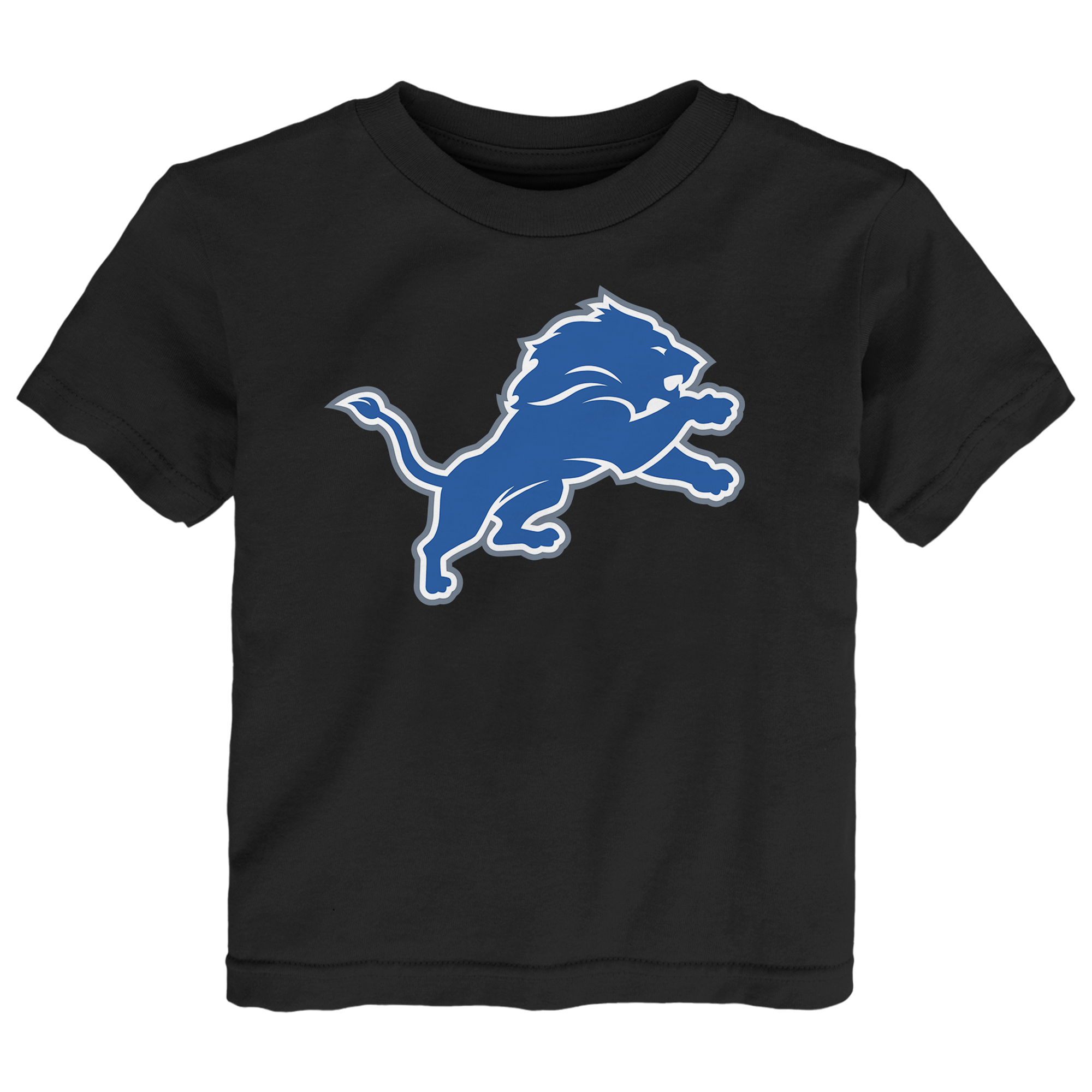 Toddler Outerstuff Black Detroit Lions Primary Logo T-Shirt