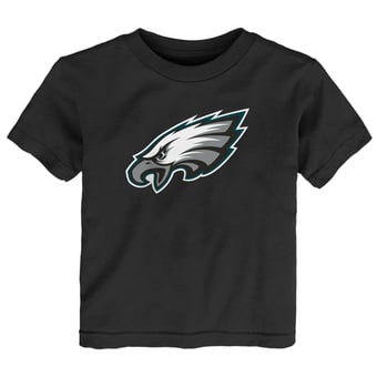Toddler Outerstuff Black Philadelphia Eagles Primary Logo T-Shirt