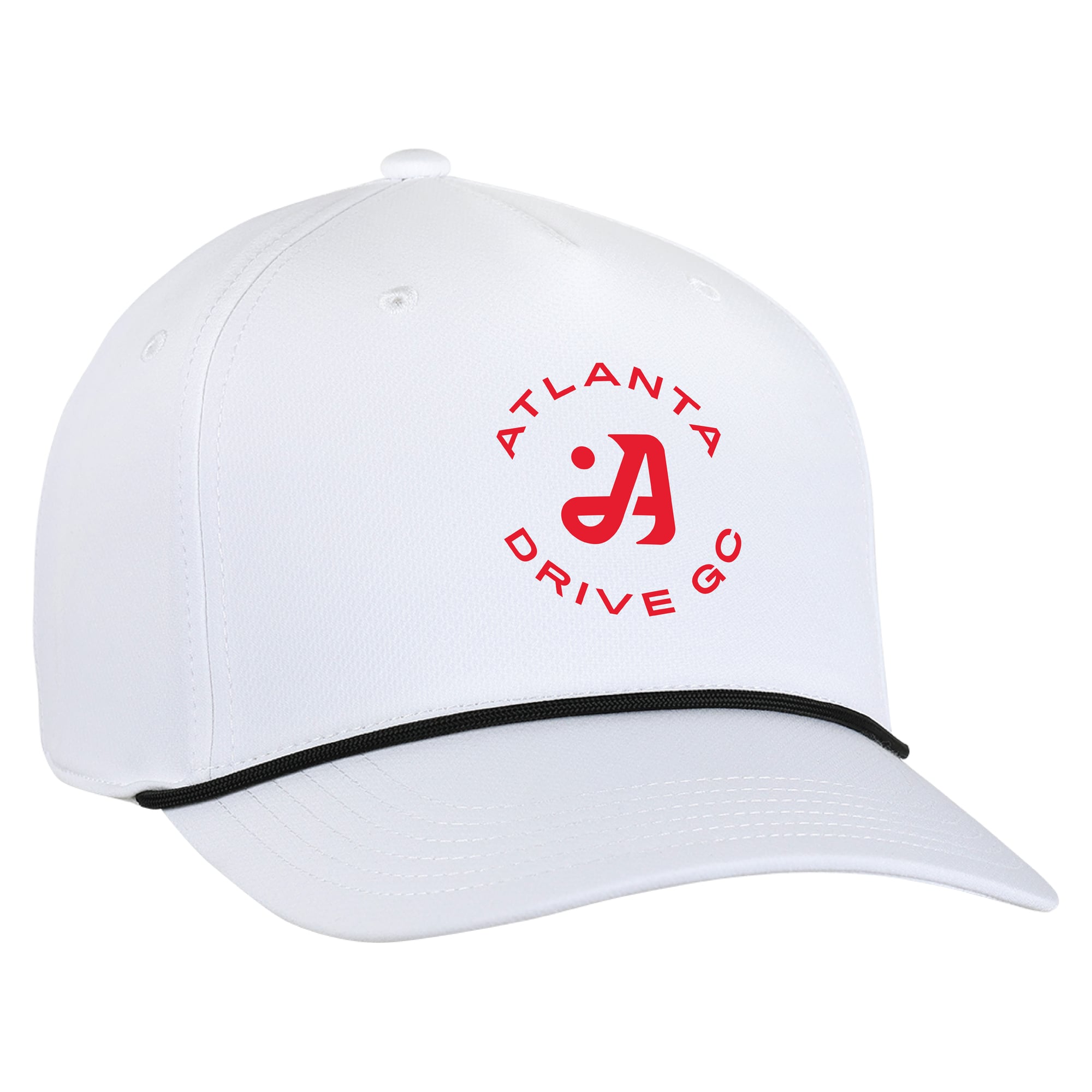Men's Ahead White Atlanta Drive GC Alto Classic Rope Hat