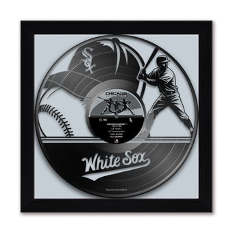 Chicago White Sox Framed 13" x 13" Vinyl Record Art Print