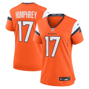 Women's Nike Lil'Jordan Humphrey  Orange Denver Broncos Team Game Jersey