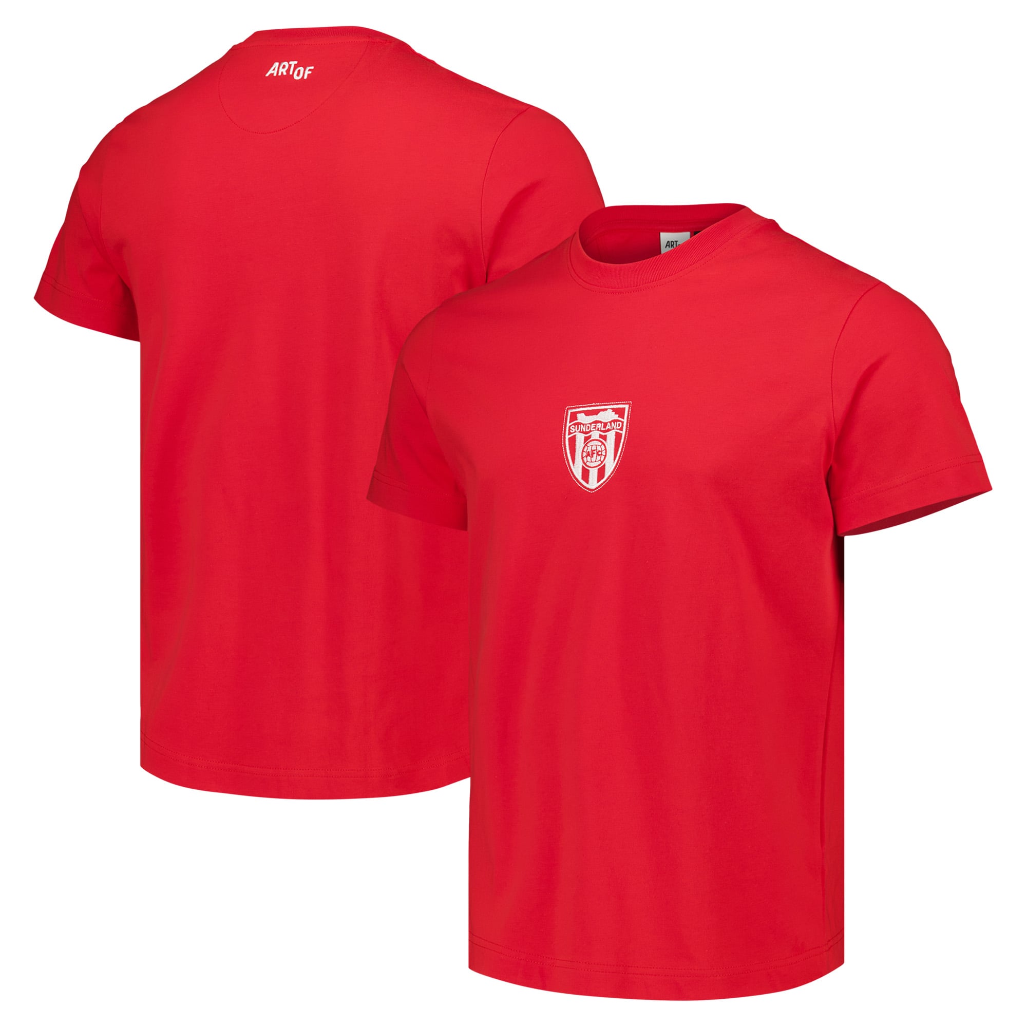 Sunderland x Art of Embroidered T-Shirt - Red - Unisex
