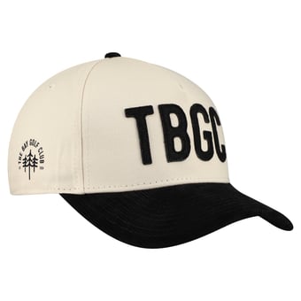 Unisex D. Hudson  Cream The Bay Golf Club Twill/Corduroy "TBGC" Hat