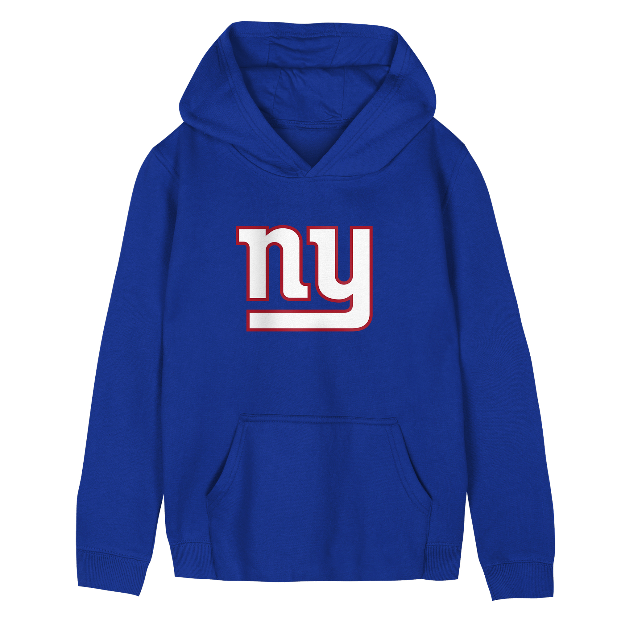 Preschool Outerstuff Royal New York Giants Primary Logo Fleece Hoodie