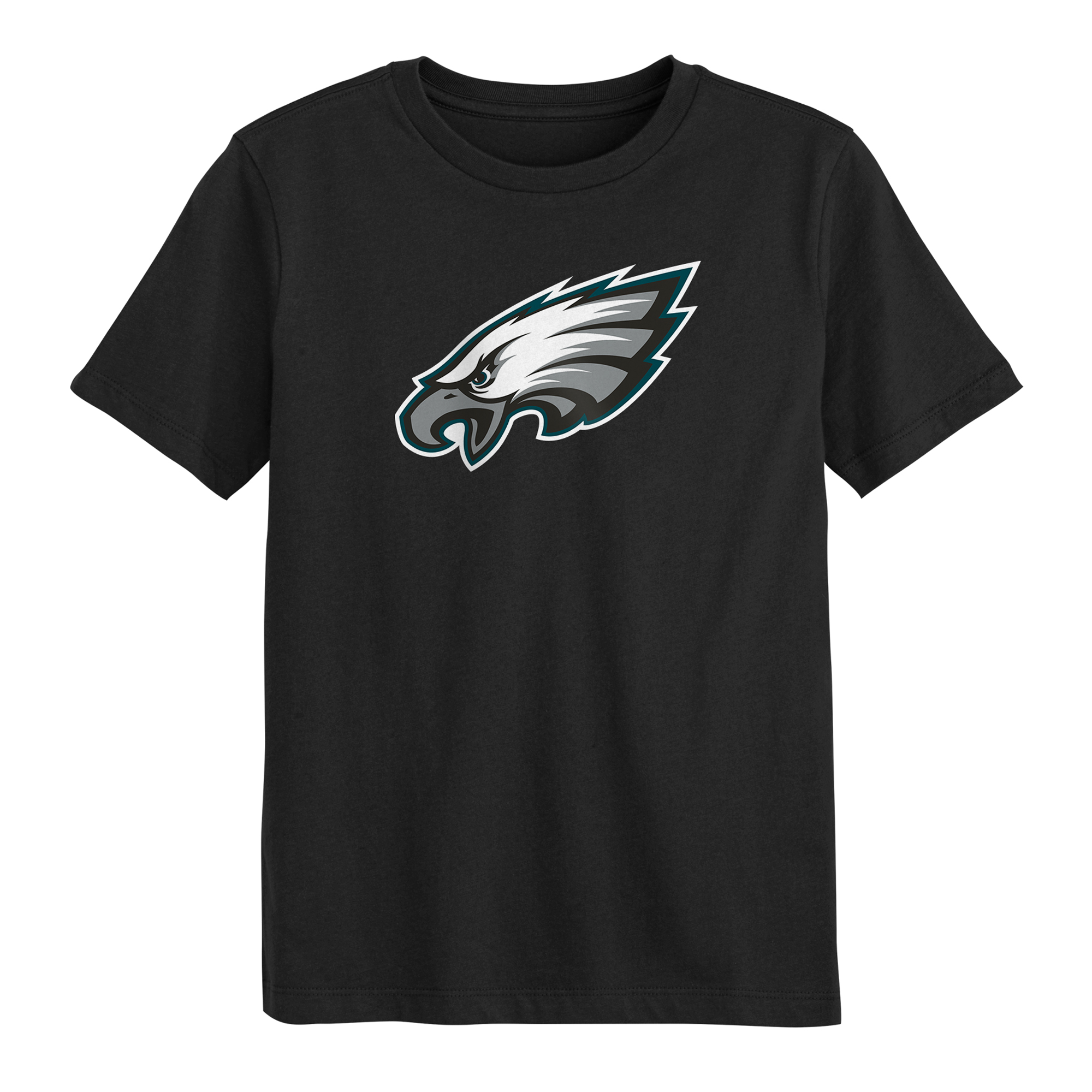 Preschool Outerstuff  Black Philadelphia Eagles Primary Logo T-Shirt