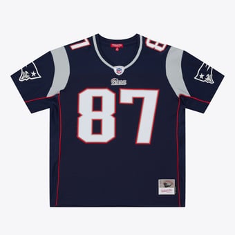Women's Mitchell & Ness Rob Gronkowski Navy New England Patriots 2010 Legacy Replica Jersey