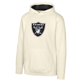 Youth Outerstuff Natural Las Vegas Raiders Prime Pullover Hoodie