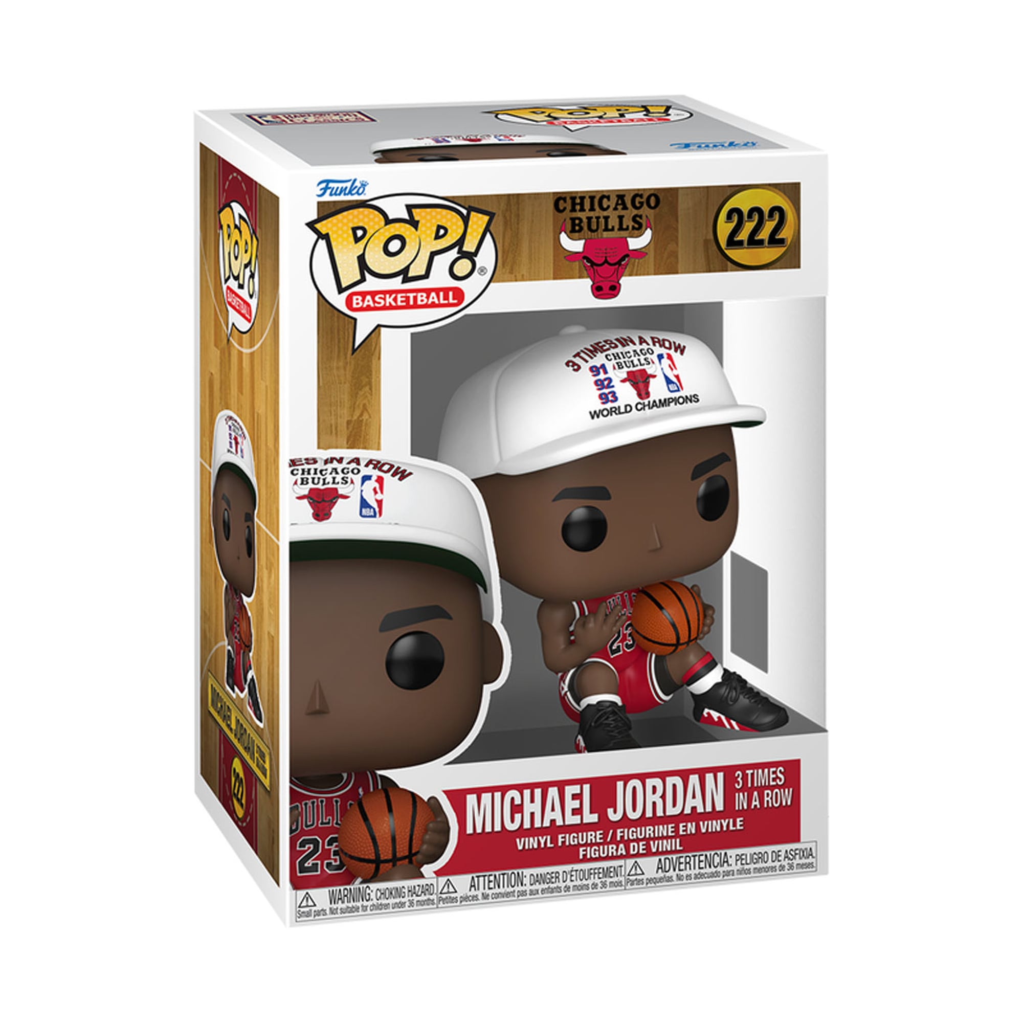Chicago Bulls POP NBA: Bulls- Michael Jordan (3x in a Row)
