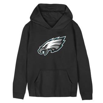 Toddler Outerstuff  Black Philadelphia Eagles Primary Logo Fleece Hoodie