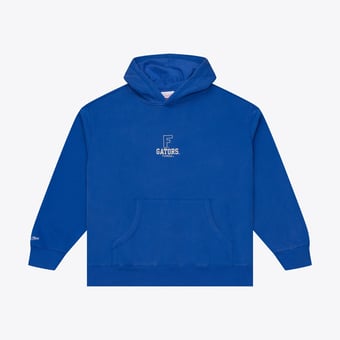 Men's Mitchell & Ness Royal Florida Gators Core Icon Fleece Hoodie