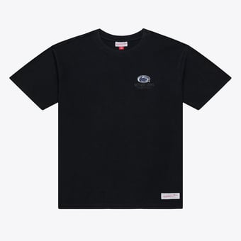 Men's Mitchell & Ness  Black Penn State Nittany Lions Monochrome Icon T-Shirt