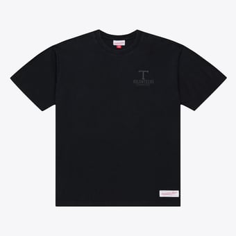 Men's Mitchell & Ness  Black Tennessee Volunteers Monochrome Icon T-Shirt