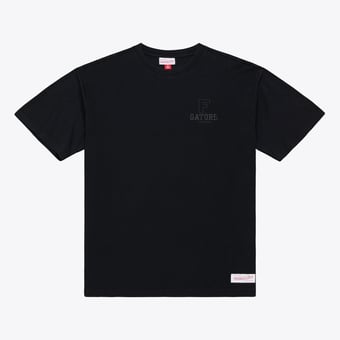 Men's Mitchell & Ness  Black Florida Gators Monochrome Icon T-Shirt