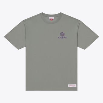 Men's  Mitchell & Ness  Gray LSU Tigers Core Icon T-Shirt