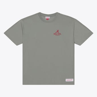 Men's  Mitchell & Ness  Gray Alabama Crimson Tide Core Icon T-Shirt