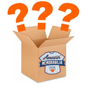 New York Mets Mystery Assortment - 1000-Dollar Value with Guaranteed Game-Used Jersey