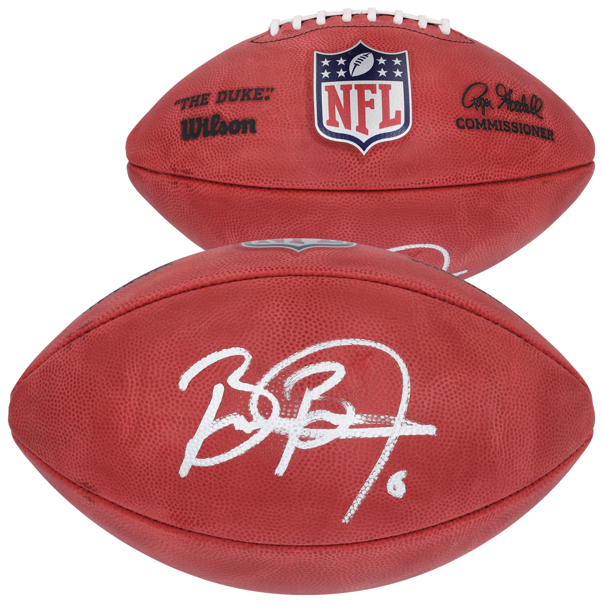 Brian Burns New York Giants Autographed Wilson Duke Full-Color Football