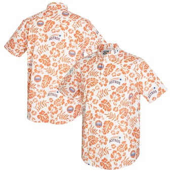 Men's Reyn Spooner  Cream Houston Astros Cooperstown Pua Performance Polo
