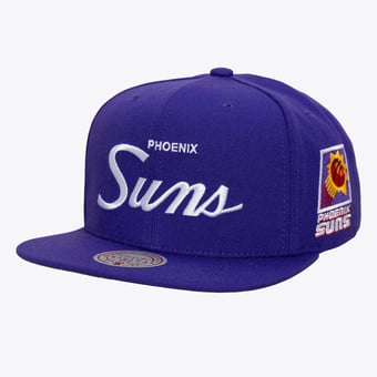 Men's Mitchell & Ness Purple Phoenix Suns Head Coach Snapback Hat