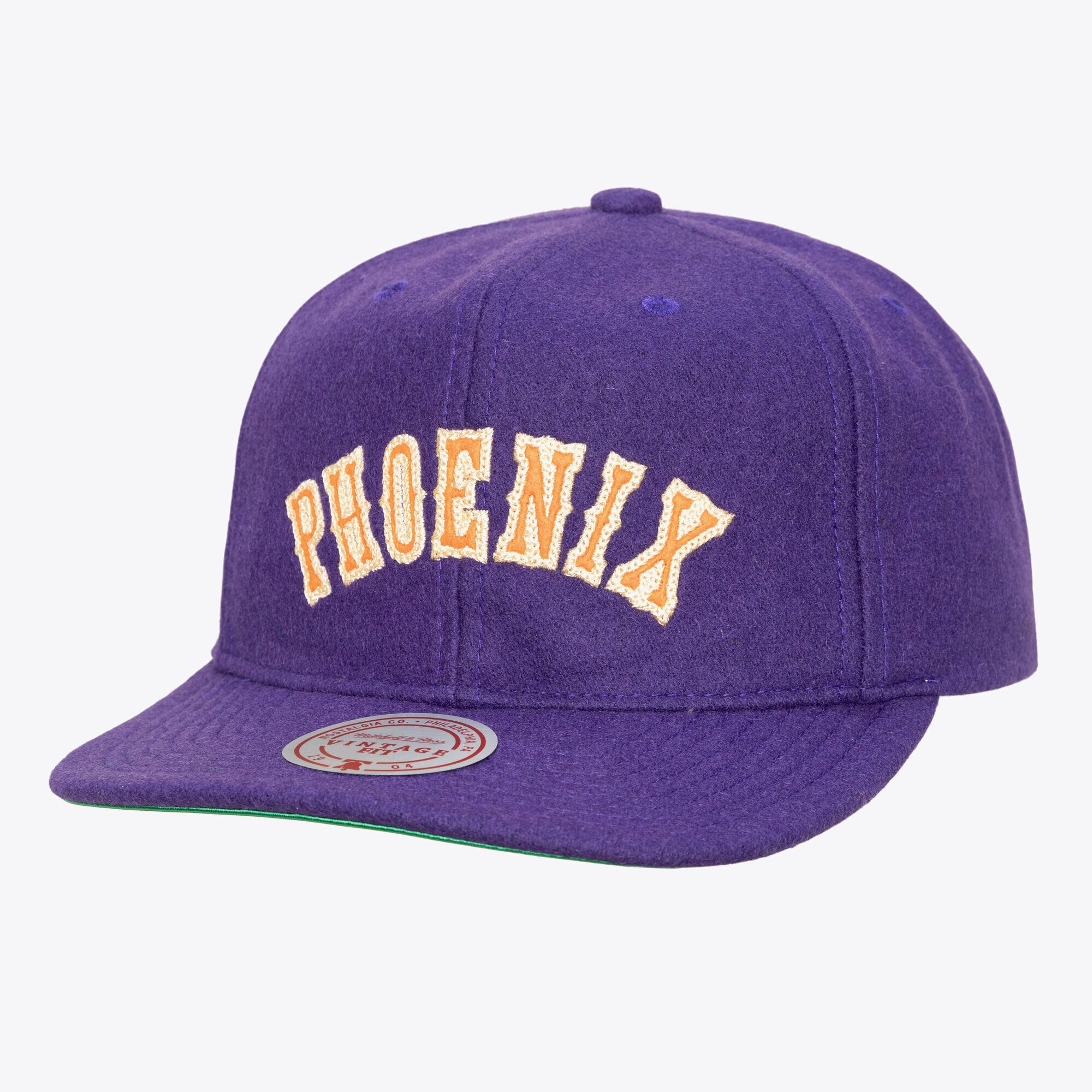 Men's Mitchell & Ness Purple Phoenix Suns Hardwood Classics Retro Roots Vintage Adjustable Hat