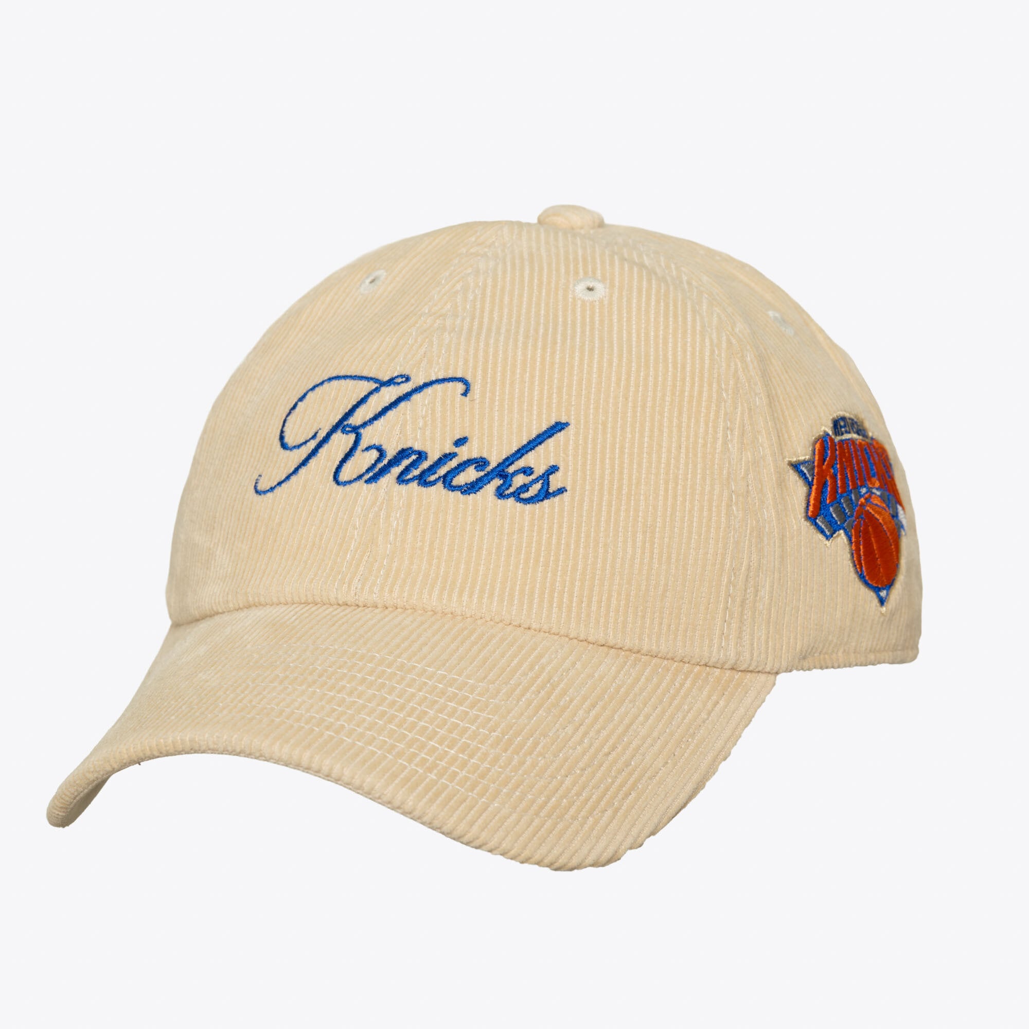 Unisex Mitchell & Ness  Cream New York Knicks Heritage Hues Corded Strapback Hat