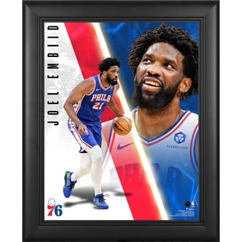 Joel Embiid Philadelphia 76ers Framed 13" x 16" Radiance Collage