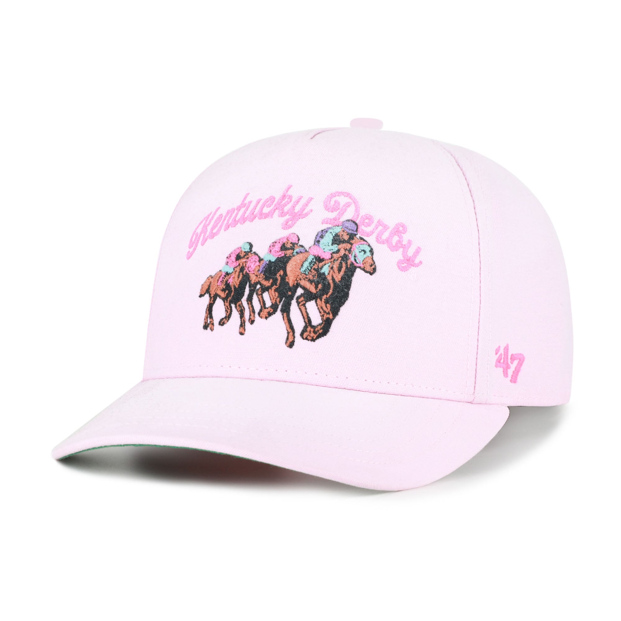 Men's '47  Pink Kentucky Derby Fade Hitch Adjustable Hat