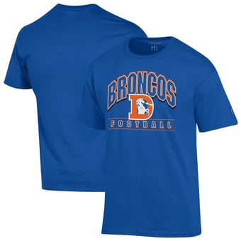 Men's Champion Royal Denver Broncos Jersey T-Shirt