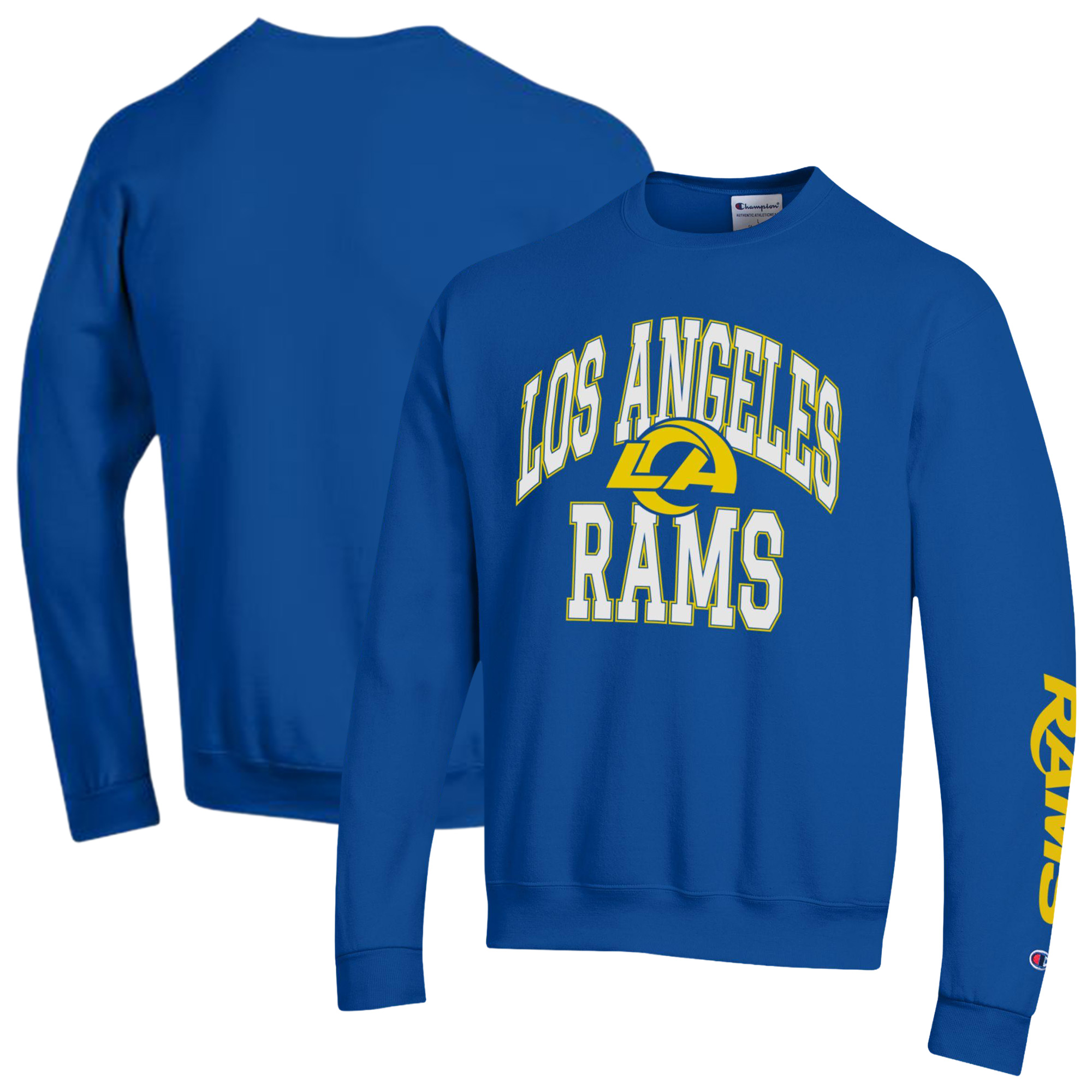Champion Men's Royal Los Angeles Rams Powerblend Fleece Sweatshirt - Royal