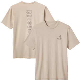 Men's TravisMathew  Tan Alabama Crimson Tide College T-Shirt