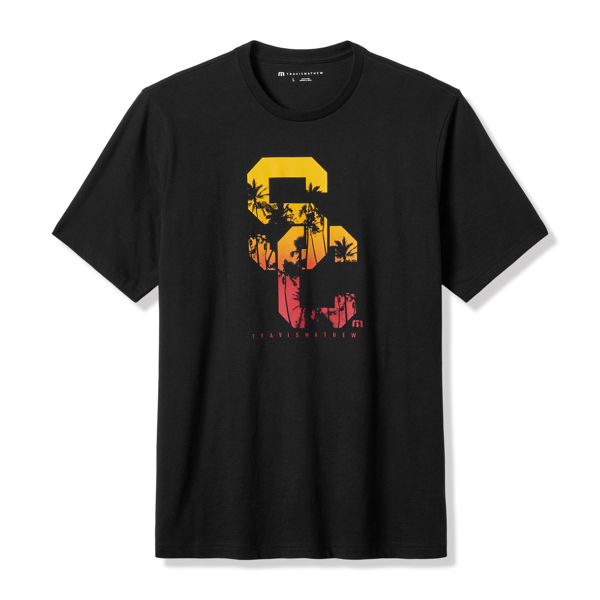 Men's TravisMathew  Black USC Trojans Rally Cry T-Shirt