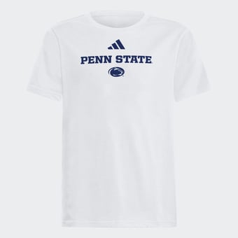 Youth adidas  White Penn State Nittany Lions Wordmark Fresh T-Shirt