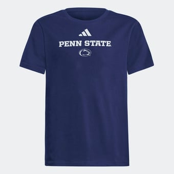 Youth adidas  Navy Penn State Nittany Lions Wordmark Fresh T-Shirt