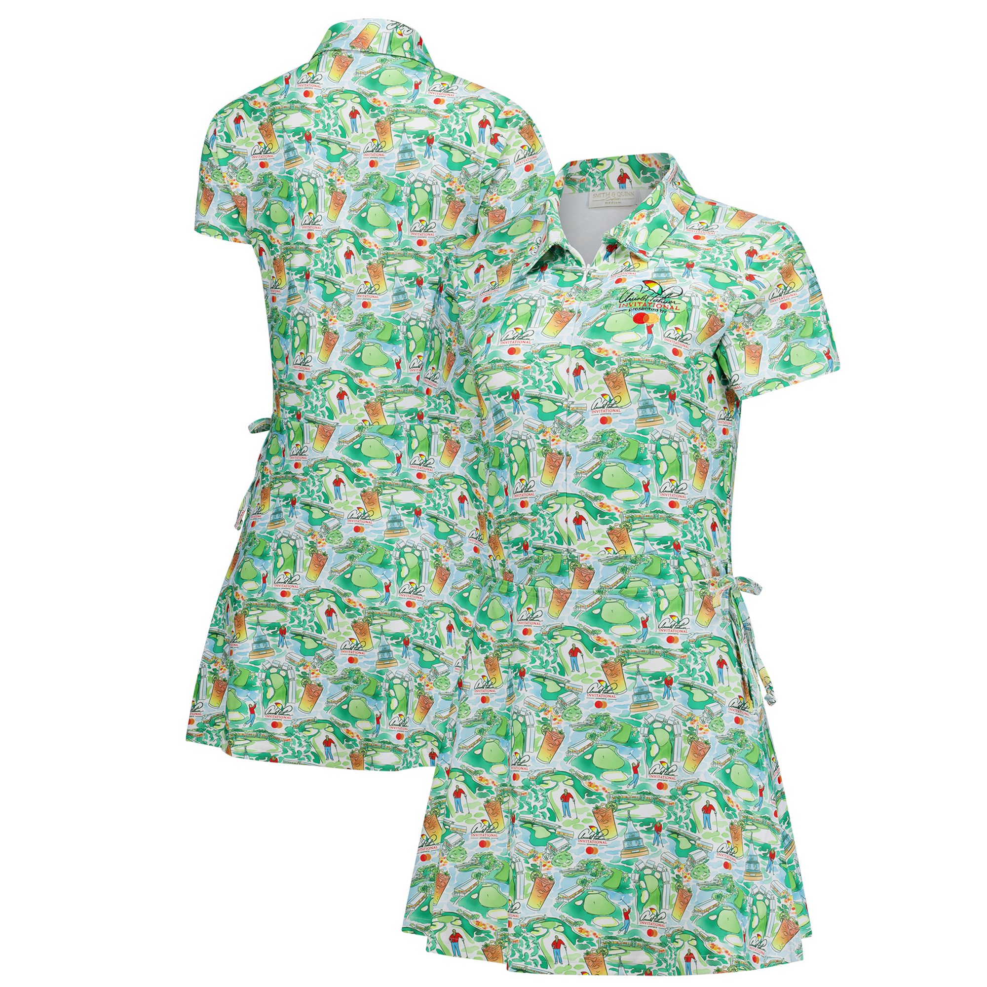 Women’s Smith & Quinn Green Arnold Palmer Invitational Ivy Stretch Dress Women’s Smith & Quinn Green Arnold Palmer Invitational Ivy Stretch Dress