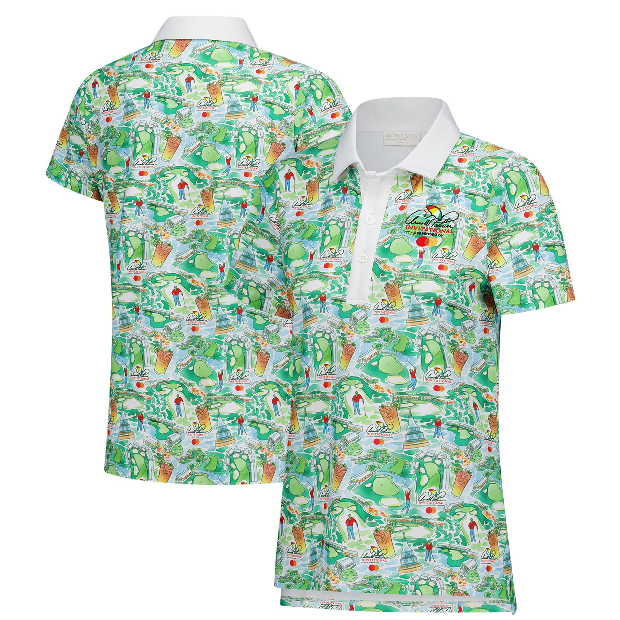 Women’s Smith & Quinn Green Arnold Palmer Invitational Reagan Conversational Polo Women’s Smith & Quinn Green Arnold Palmer Invitational Reagan Conversational Polo