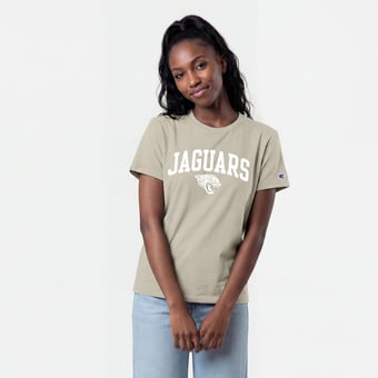 Women's Champion Light Brown Jacksonville Jaguars Cocoa Butter T-Shirt