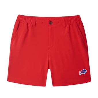 Men's Chubbies Red Buffalo Bills Everywear Shorts