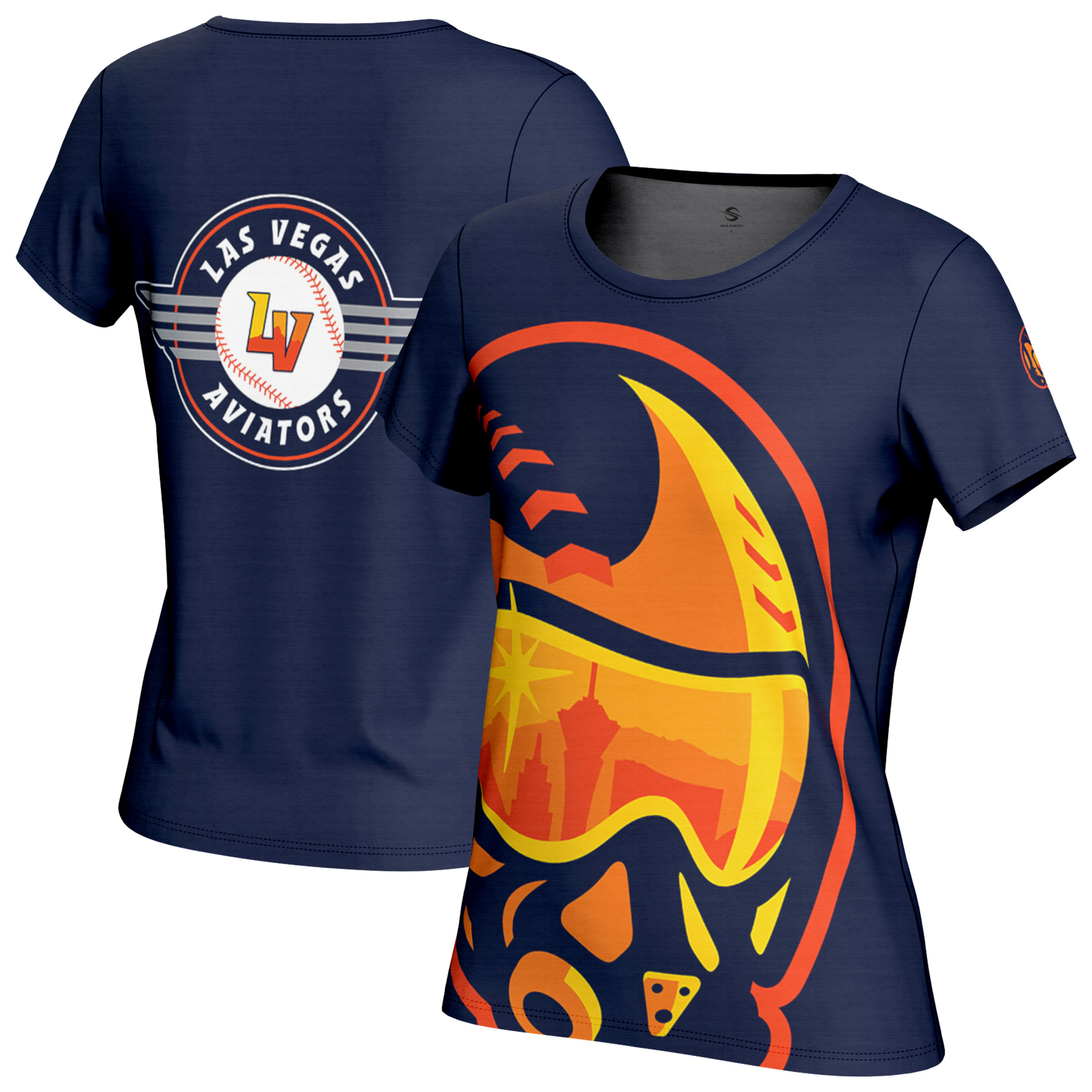 Women's ProSphere Blue Las Vegas Aviators Lightweight T-Shirt