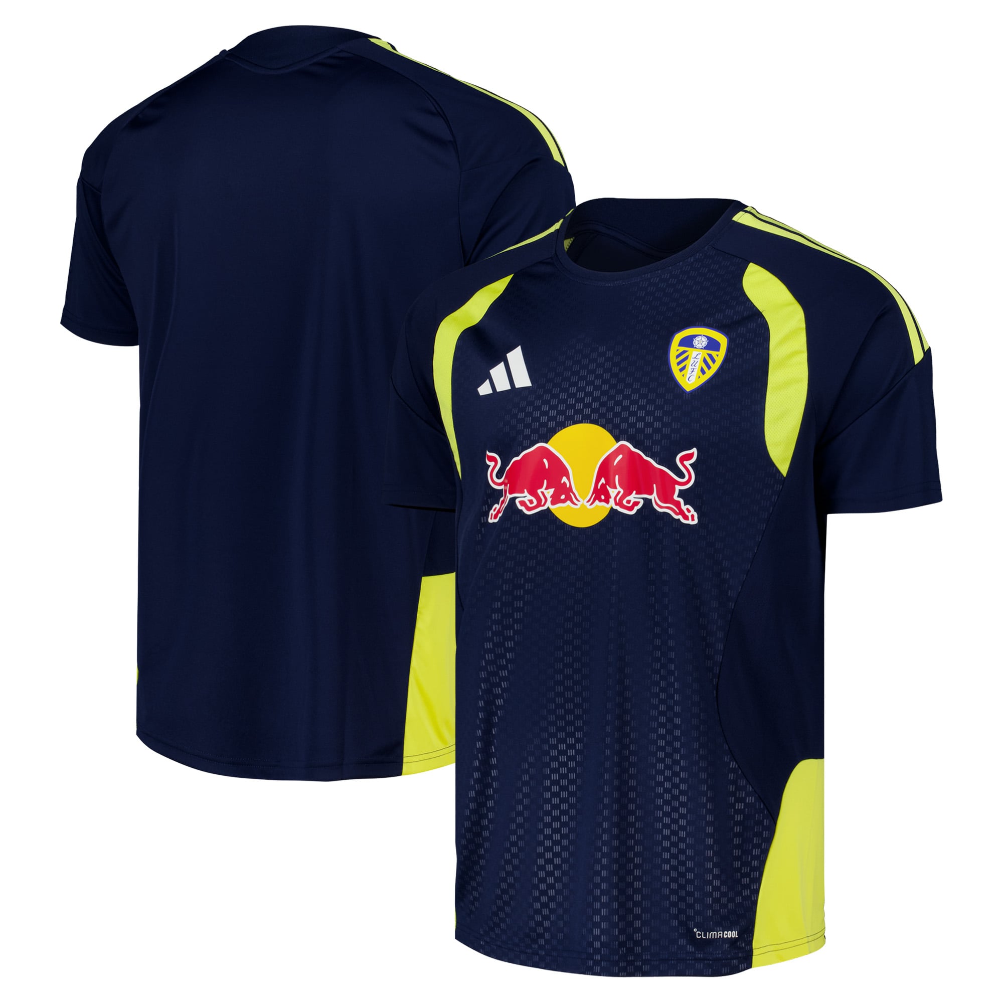 Leeds United adidas Training Jersey - Navy