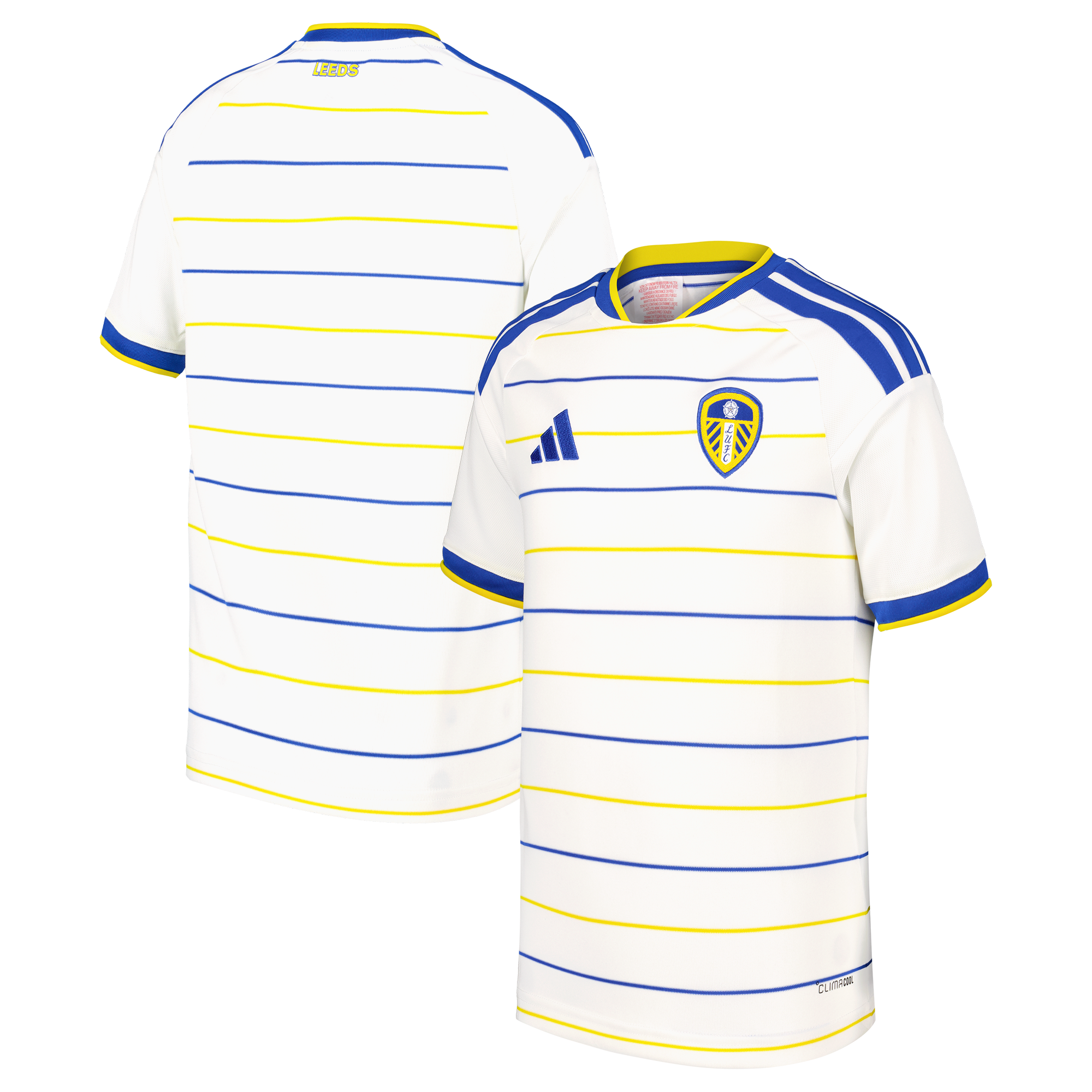 Leeds United adidas Home Shirt 2026-27 - Kids