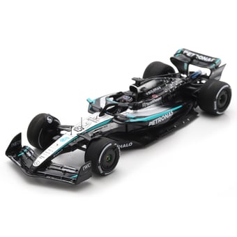 Spark Models George Russell Mercedes-AMG Petronas F1 Team 2025 Las Vegas Grand Prix #63 1:43 Scale Die-Cast Car