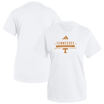 Women's adidas White Tennessee Volunteers Core T-Shirt