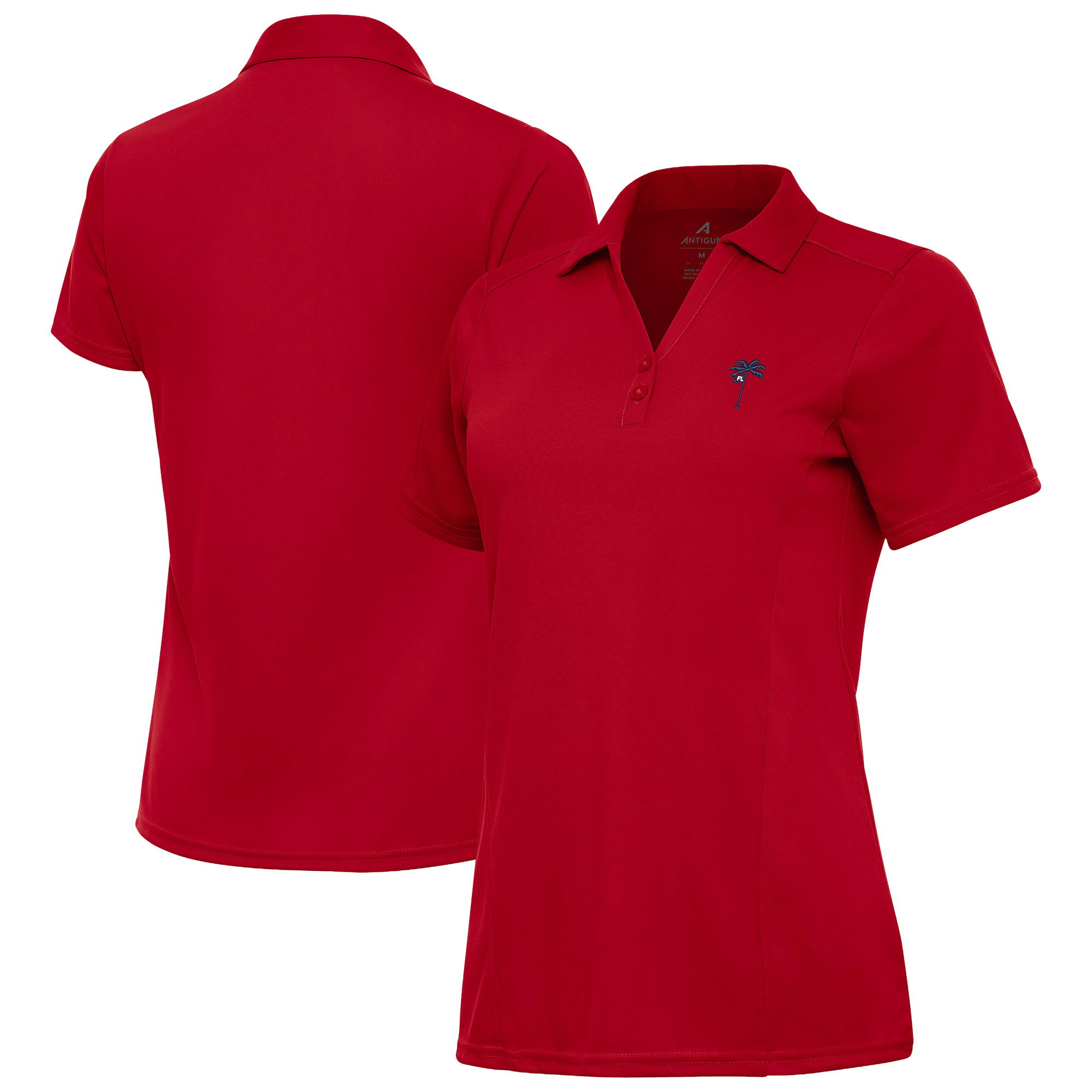 Women’s Antigua Red Jupiter Links Golf Club Tribute Polo Women’s Antigua Red Jupiter Links Golf Club Tribute Polo