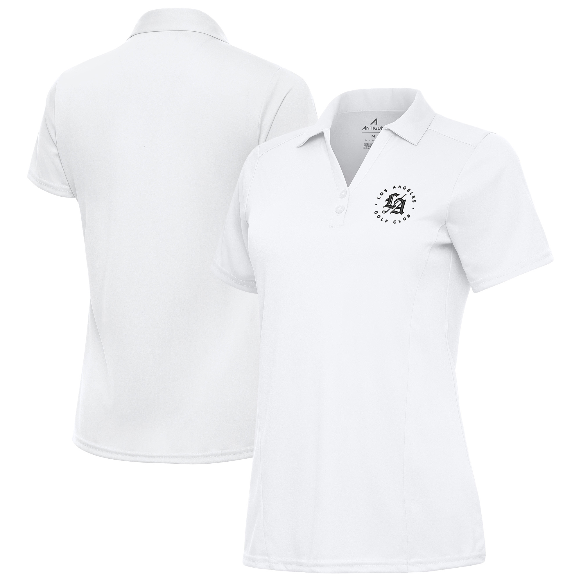 Women’s Antigua White Los Angeles Golf Club Tribute Polo Women’s Antigua White Los Angeles Golf Club Tribute Polo