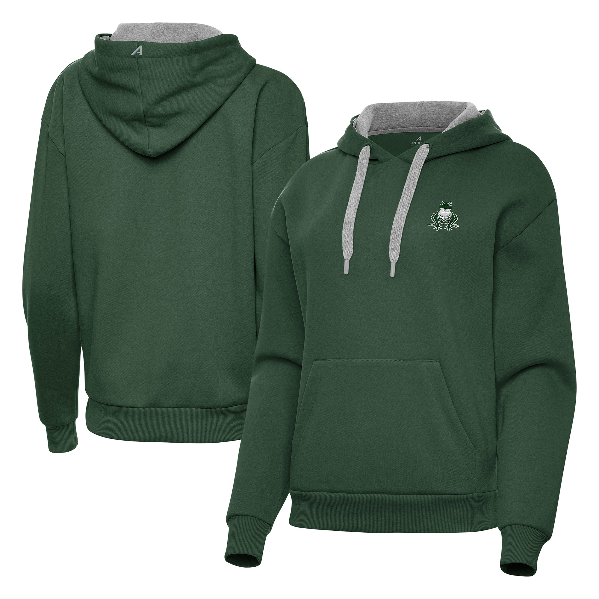 Women’s Antigua Hunter Green Boston Common Golf Victory Hoodie